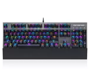 Motospeed CK108 Gaming Keyboard Wired USB Mechanical RGB Backlit Mode For PC - Picture 1 of 26
