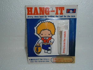Vintage Sanrio 1976 Jimmy is on the watch P&J Hang-It NUEVO - Imagen 1 de 3