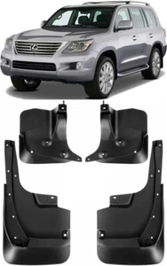 Genuine Full Set Splash Guards Mud Flaps Fender FOR 2008-2015 Lexus LX570 - Picture 1 of 8
