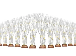 (20) LIGHTSHARE 36Inch 16LED Natural Willow Twig Lighted Branch for Decoration - Picture 1 of 13