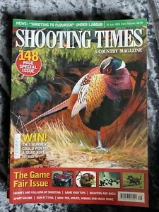 Shooting Times & Country Magazine - 21 July 2005 - Picture 1 of 1