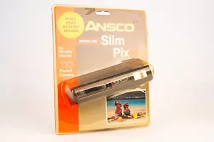 Ansco Model 500 110 Film Ultra Compact Pocket Camera Vintage MINT Sealed V24 - Picture 1 of 5