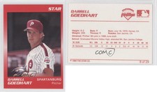 1990 Star Spartanburg Phillies Darrell Goedhart #9