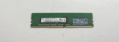 726717-B21 HPE 4GB (1x4GB) Single Rank x8 DDR4-2133 Registered Memory Kit - Image 1 of 3