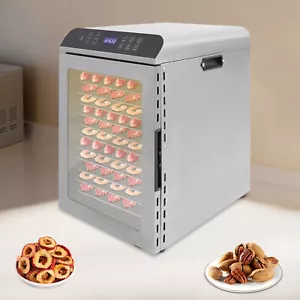 Máquina deshidratadora de alimentos 800W máquina seca de frutas y verduras 12 bandejas de rejilla 30-90°C - Imagen 1 de 14