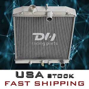 3 Row Aluminum Radiator For Honda 1992-2000 Civic 93-97 Civic del Sol 88-91 CRX - Picture 1 of 14