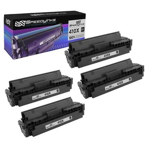 SPEEDYINKS Compatible Replacement CF410X 410 410X Toner Cartridge HY Black 4PK - Picture 1 of 4