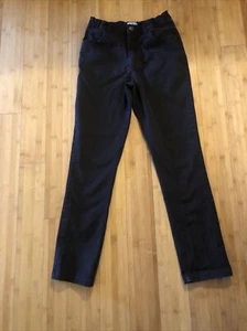 Dillards Class Club Modern Fit Boys 16 Black Pants Adjustable Waist - Picture 1 of 8