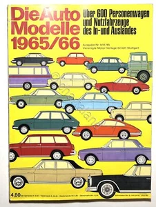 Rivista - Die Auto Modelle 1965/66 - Ausgabe N. 9/III/65 - Imagen 1 de 3