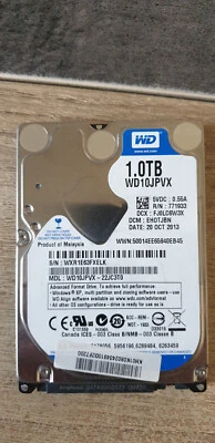 - Disque dur WESTERN DIGITAL 2.5 WD10JPVX-22JC3T0 SATA III - 1.0TB - Photo 1/4