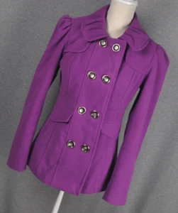 Chaqueta abrigo guisante rosa sobre para mujer talla M - Imagen 1 de 24