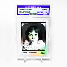 EMILY DICKINSON Card 2023 GleeBeeCo Poet #LPT3-L - Limited Edition /49 **RARE**