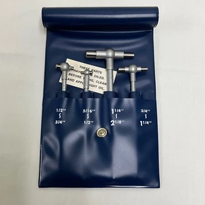 Brown & Sharpe Telescoping 4 Piece Gage Set  599-591-10 - Picture 1 of 5