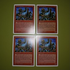Orcish Captain x4 5th Fifth Edition 4x Magic the Gathering MTG