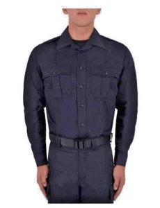 Blauer Long Sleeve Shirt, DARK NAVY, 8703X Security, Police, Chef - NEW w/Tags - Picture 1 of 1