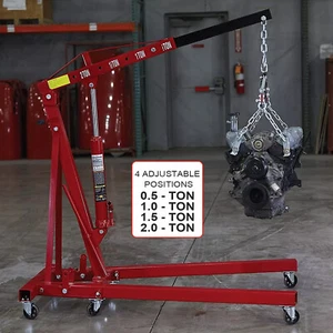 2000 KG Werkstattkran Motorheber 2T Kräne Motor Werkstatt Motorkran Hebekran - Bild 1 von 13