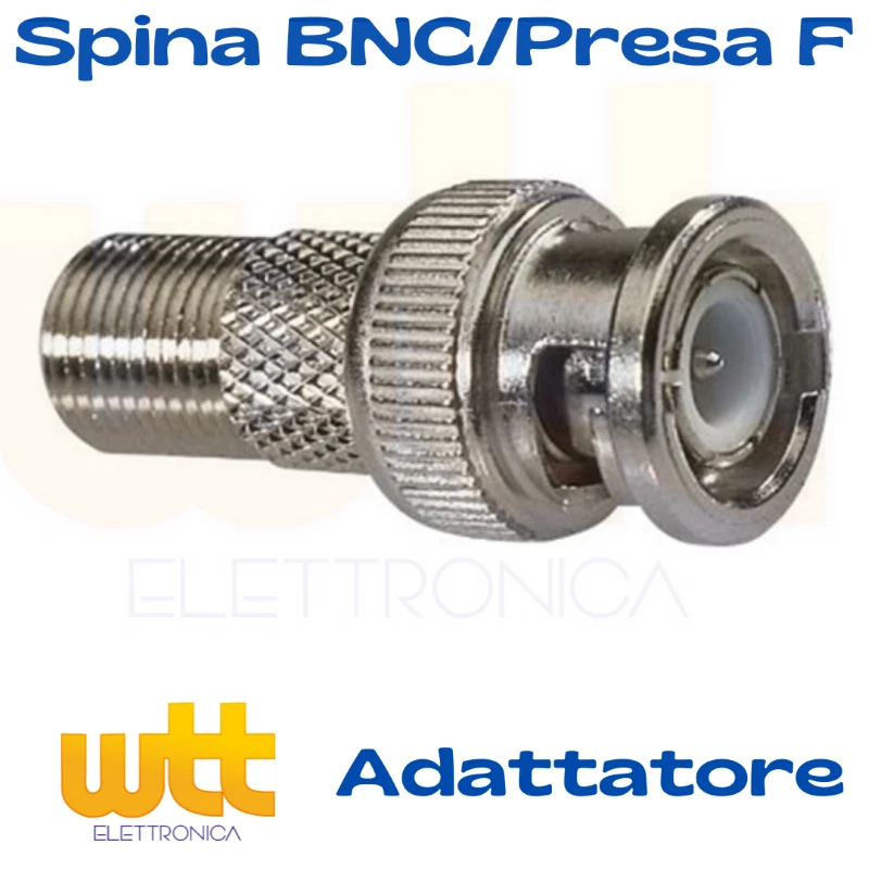 Adatt. Spina BNC - Presa F ( ELCART Cod. 054505000 )