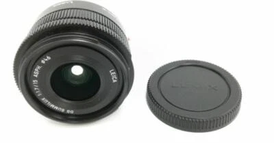 Panasonic LEICA DG SUMMILUX 15 мм/F1.7 ASPH. H-X015-K черный б/у из Японии - Изображение 1 из 4