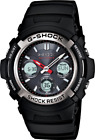 Casio G-Shock Men's Ana-Digi Atomic Solar Resin Band 46.5mm watch AWGM100-1A