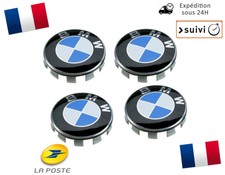 4x Cache Moyeu Jante Centre De Roue Enjoliveur Logo insigne BMW 68mm Neuf