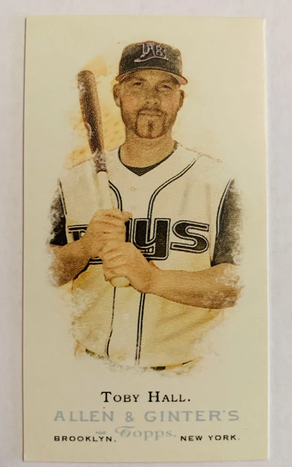 2006 Topps Allen Ginter Mini A&G Back Toby Hall #137 Tampa Bay Devil Rays - Image 1 of 2