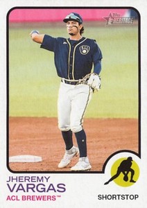 2022 TOPPS HERITAGE MINORS (#47) - JHEREMY VARGAS