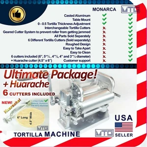 MTG Tortilla Machine Gen5 Roller Crank Ultimate PK 6 Different Cutters Included - Picture 1 of 7