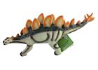 Giocattoli dinosauro gomma morbida Stegosaurus Jurassic Dino Natale regalo di Capodanno per bambini