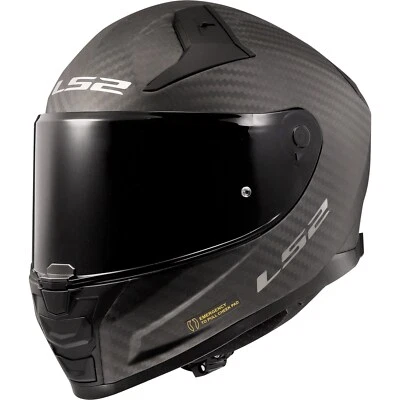 Motorrad Helm 4XL - LS2 FF811 Vector II 2 Carbon Solid Integralhelm schwarz matt - Bild 1 von 4