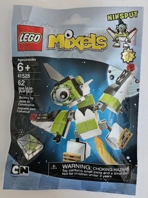Lego Mixels NIKSPUT 41528 Unopened 62pc Building Set, Complete in Polybag, NIB - Image 1 of 2