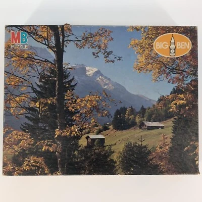 Винтажная головоломка MB Milton Bradley Near Gsteig, Швейцария 1000 шт. б/у в отличном состоянии - Изображение 1 из 4