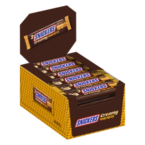 Snickers Creamy Peanut Schokoriegel, 24x36,5g - Bild 1 von 1