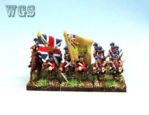 15mm SYW Guerra de los Siete Años WGS pintado Mosquetero Británico Btln Ba9 - Imagen 1 de 6