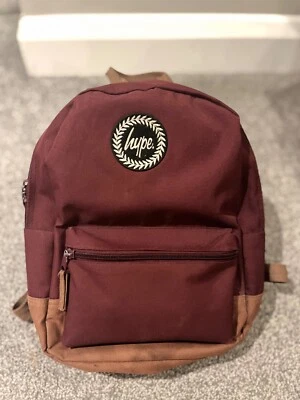 Hype Backpack - Minirucksack, Tasche, roter Rucksack, burgandy - Bild 1 von 4