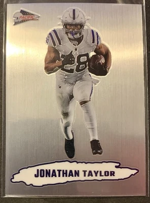 2022 Panini Zenith - 1992 Pacific Jonathan Taylor #PAC-9 Silver - Image 1 of 2