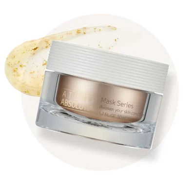 Máscara de noche ATOMY Absolute 24K Gold 1,7 fl. oz/50 ml máscara antienvejecimiento para dormir nocturna Foto 1 de 4