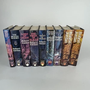 Lot of 8 Wheel of Time Books by Robert Jordan – Vols. 3, 5, 6, 7, 9, 10, 11 - Picture 1 of 8
