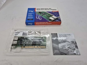 Intel PWLA8492MT PRO/1000 MT Dual Port Server Adapter with Quick Install Guide - Picture 1 of 13