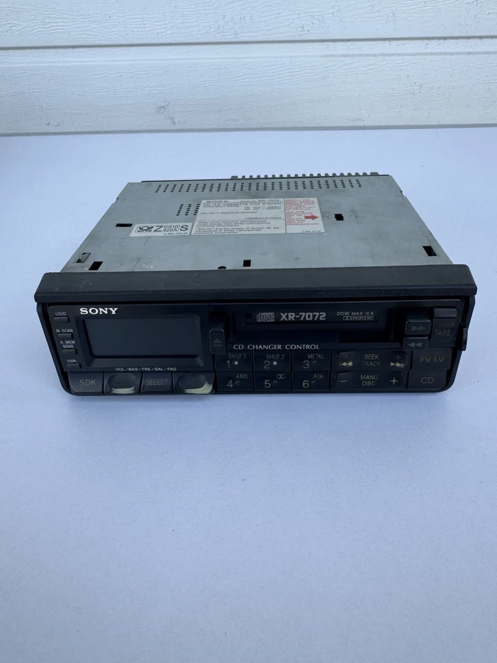 Autoradio Sony XR- 7072 Autoradio Vintage - Bild 1 von 4