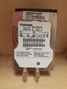 Toshiba MK7575GSX 750GB 5400RPM SATA 2.5" HDD Hard Disk Drive HDD2L01 B UL01 S - Picture 1 of 3