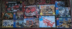 Old Lego Manual lot - 13 Manuals