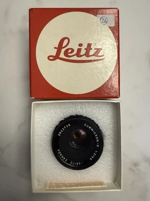Leica Summicron-R  50mm f/2 1.Model Obiettivo - Nero - Image 1 of 4