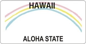 Design It Yourself Hawaii Bicycle Plate #2 - HA2_BIKE - Bild 1 von 1