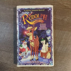 Rudolph the Red-Nosed Reindeer: The Movie (VHS, 1998, Clam Shell) - Picture 1 of 4