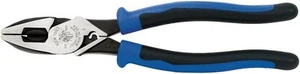 Klein Tools J2000-9NECRTP Seitenschneider Linemans Zange mit 9 Zoll, blau/schwarz - Bild 1 von 7