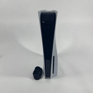 Sony PlayStation 5 Disc Edition PS5 825GB White Console Gaming System Only - Picture 1 of 6