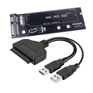 USB 3.0 to 12+6pin SSD HDD Hard Disk Drive Adapter for Mac Air 2010-2011 SSD - Picture 1 of 8
