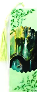 FAIRYTALE CASTLE UNIQUE EXQUISITE LAMINATED BOOKMAKES - Foto 1 di 1