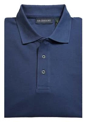 Camisa polo de piqué de ajuste regular Sir Gregory para hombre en algodón Pima Foto 1 de 4