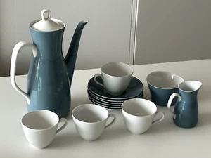 Rorstrand 'Stella' Porcelain Coffee Set - Swedish, 1950s Scandinavian Design MCM - Picture 1 of 18